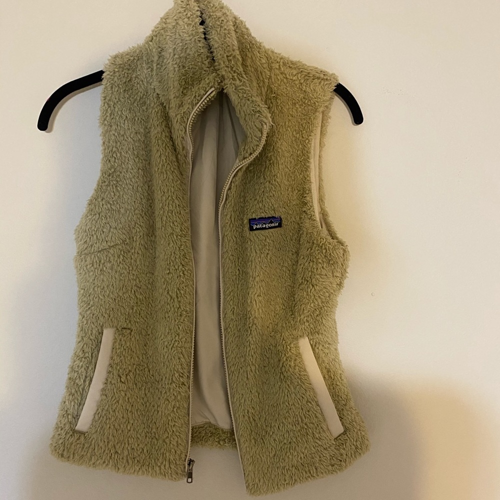 Tan Patagonia vest